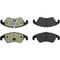 Centric Parts Posi-Quiet Ceramic Brake Pads, 105.13221 105.13221 - alternate 2